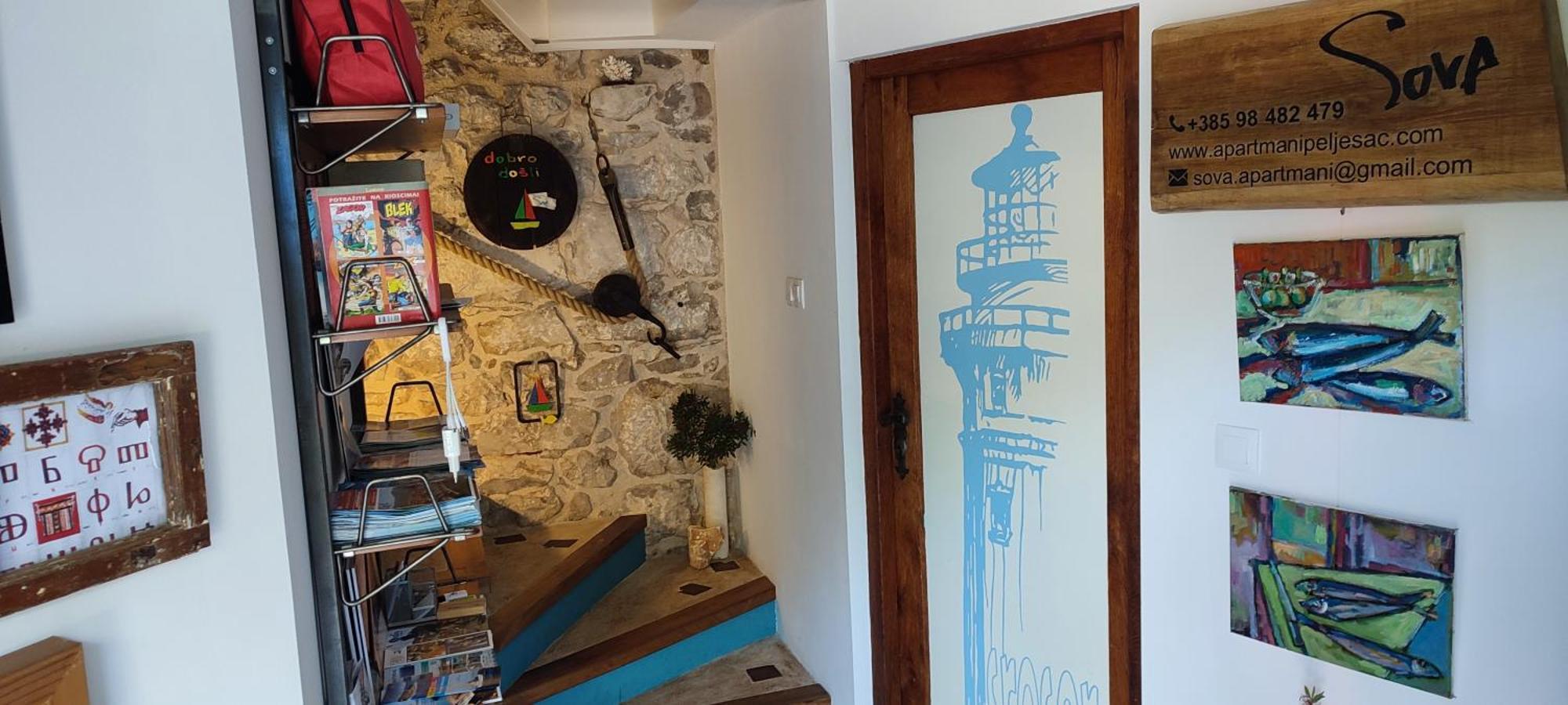 Apartmani Peljesac Sova セレセル エクステリア 写真